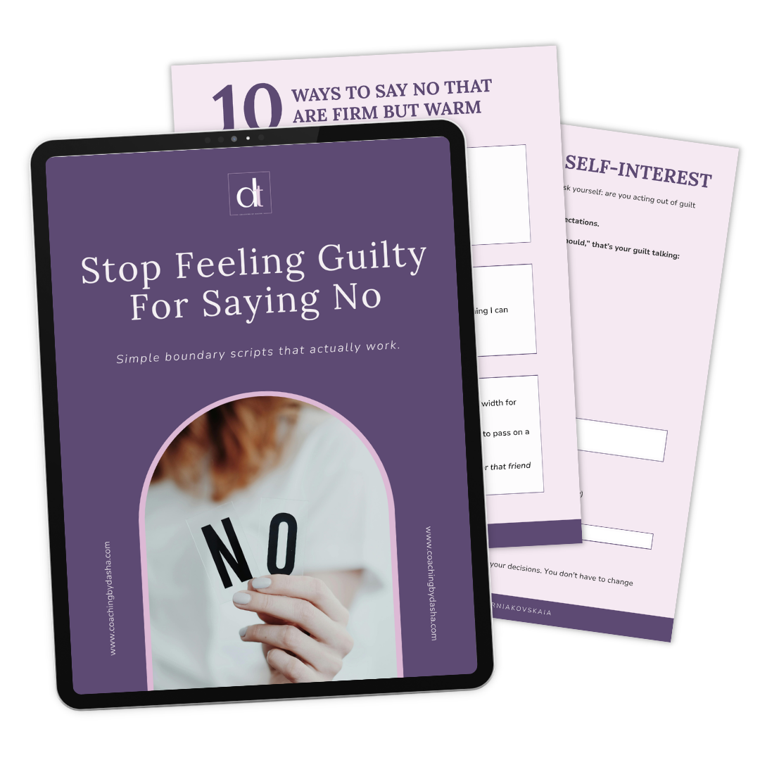 Stop Saying Sorry for Everything toolkit