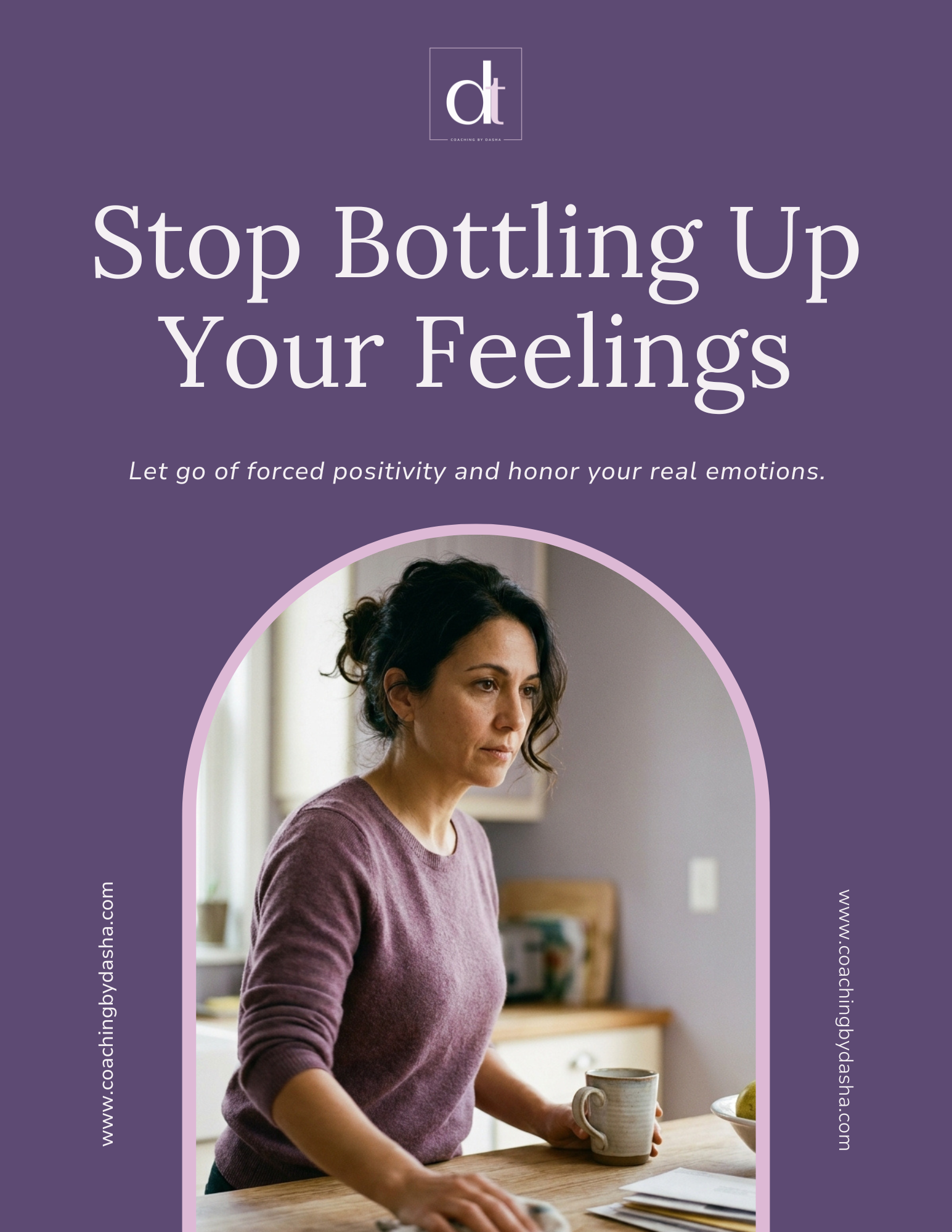 Stop Bottling Up Your Feelings