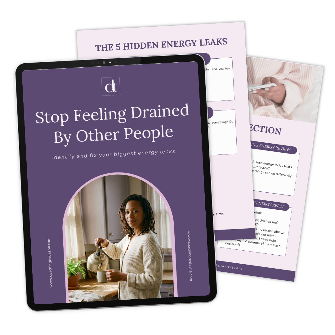 Stop Feeling Drained by Other People toolkit