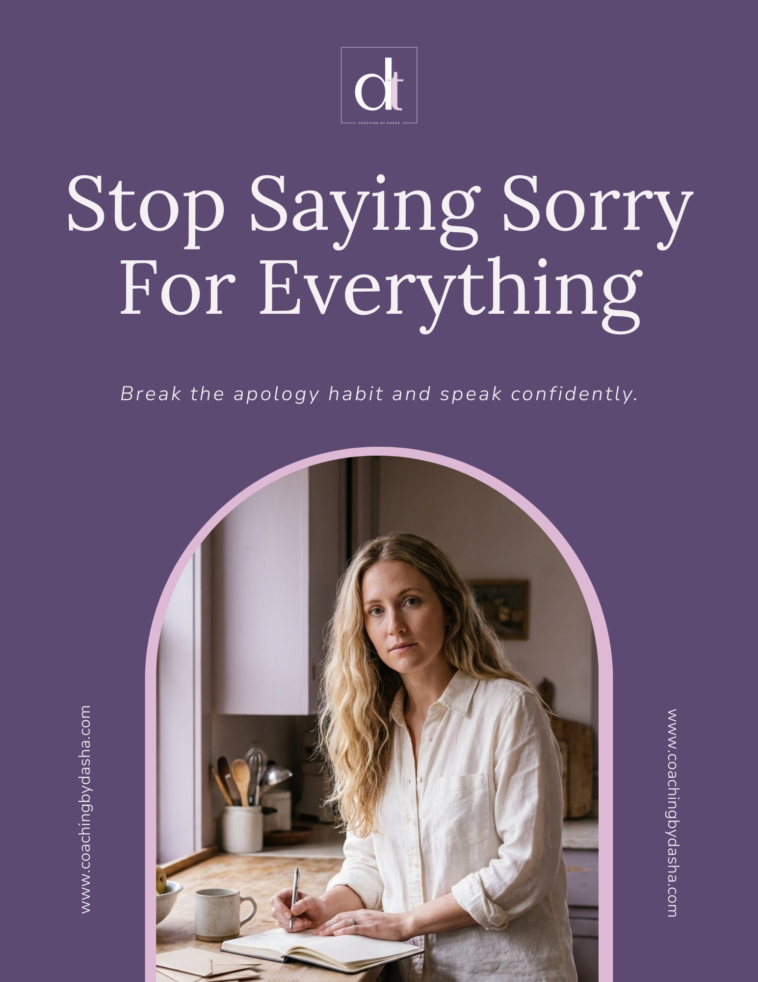 Stop Saying Sorry For Everything